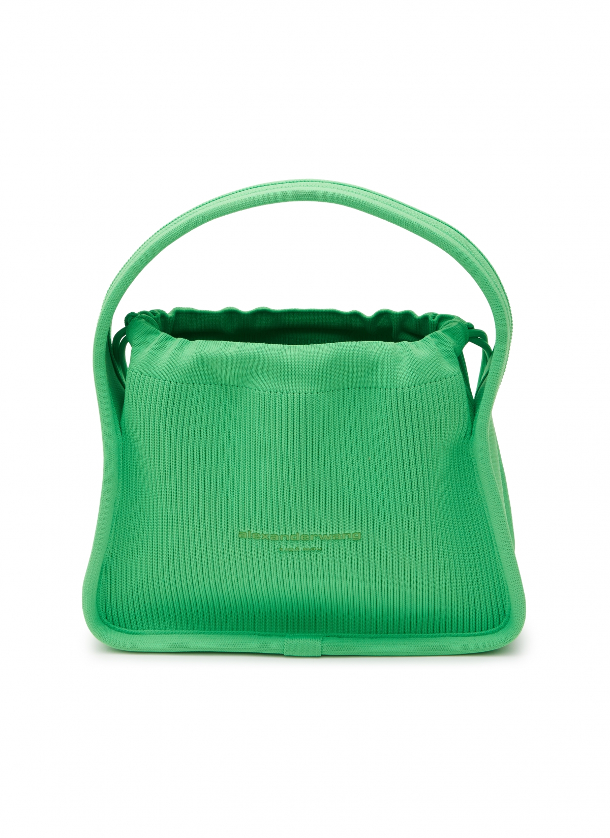 ALEXANDER WANG RYAN Small Drawstring Rib Shoulder Bag