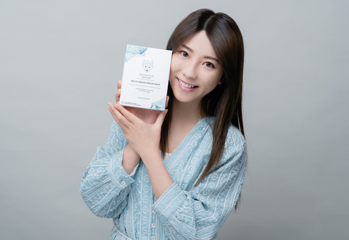 YouTuber阿Gi是SNOW FOX急救面膜的忠實用家