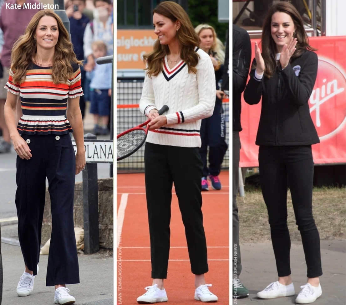 意式俐落線條，就連英國王妃Kate Middleton平日都愛穿SUPERGA®～