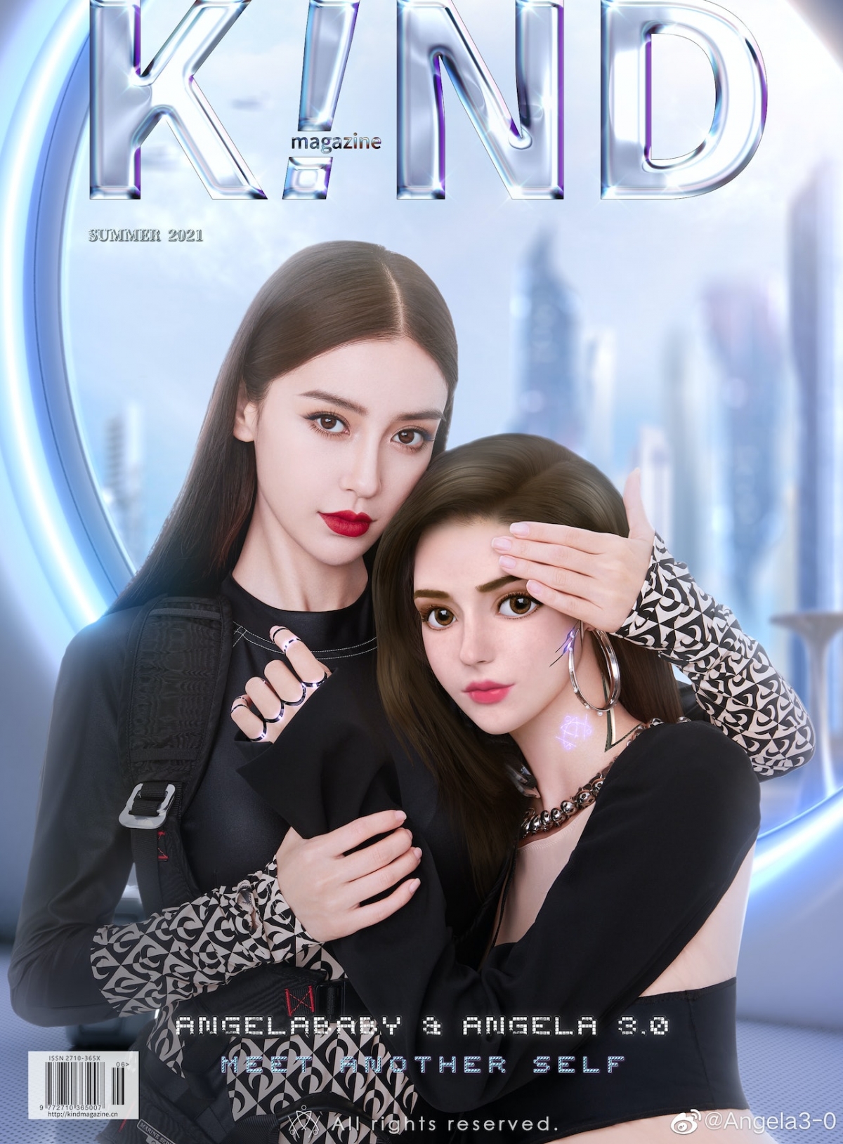 曾登上雜誌《K!ND》封面