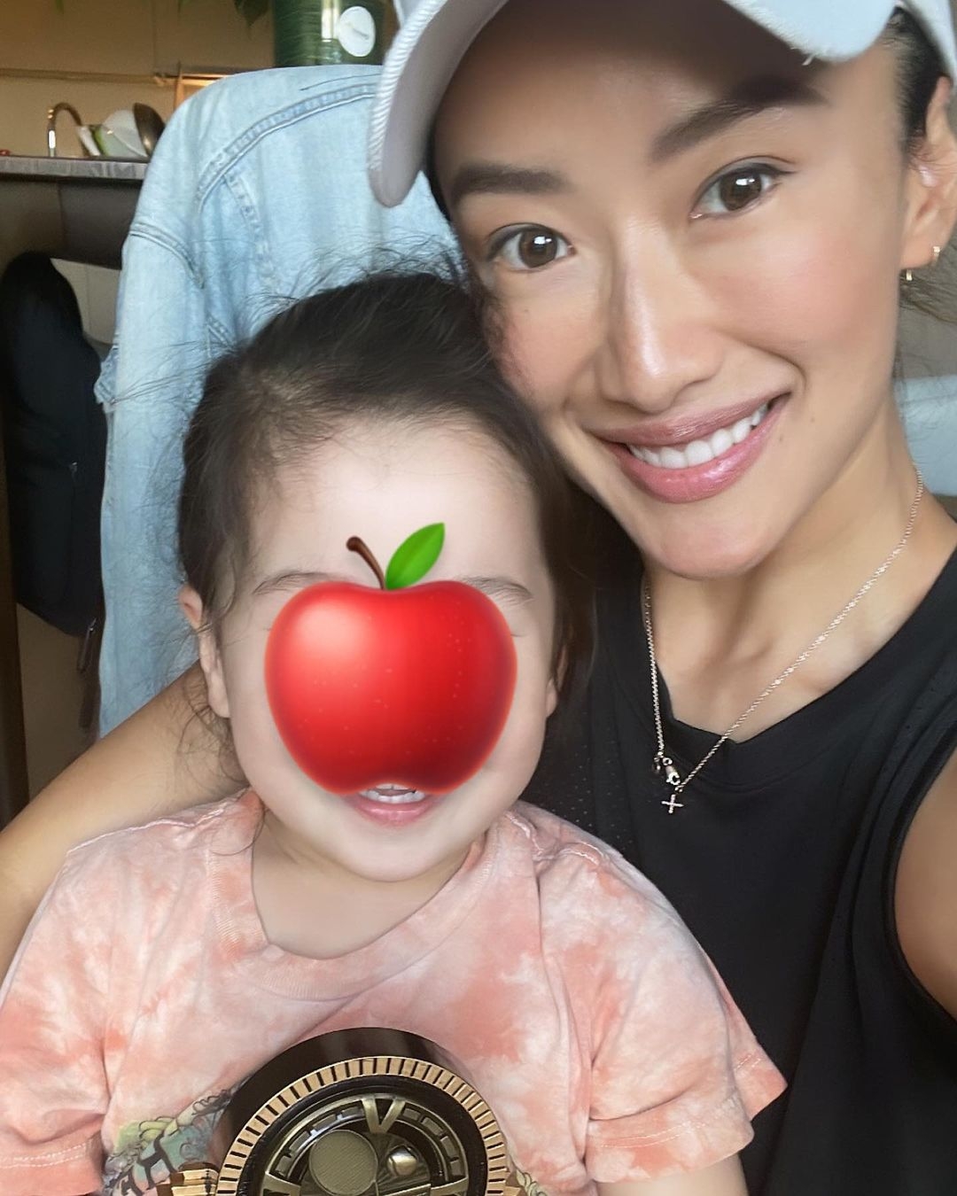女兒的樣子仍未曝光