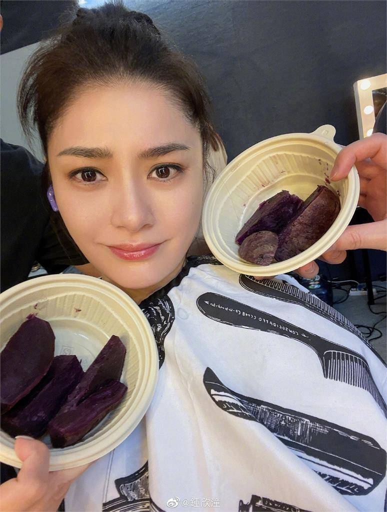 為了瘦一整天只吃紫薯