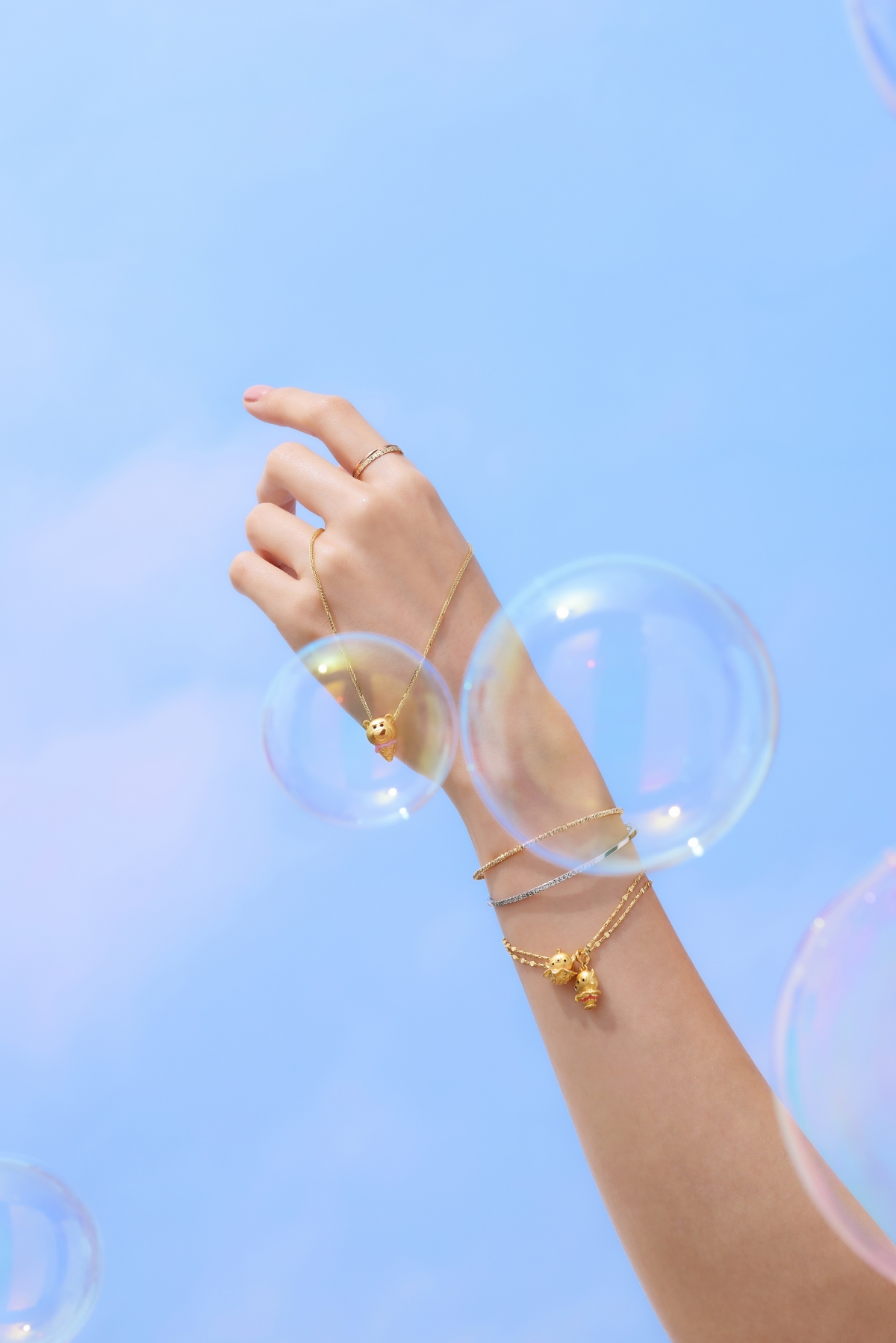 周大福 迪士尼系列雪糕主題首飾