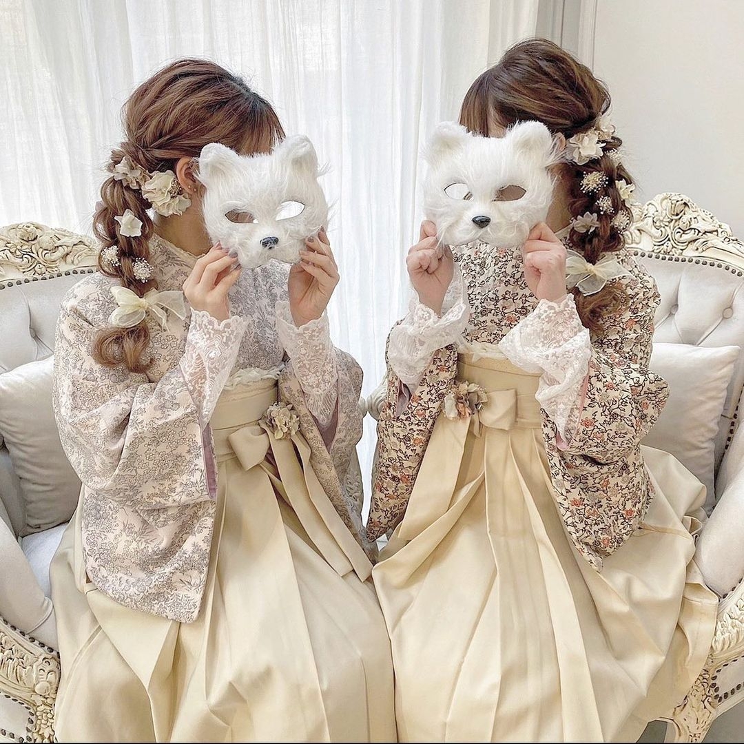 整個造型超美又有少女感~