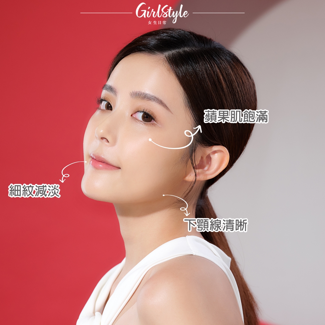 美編使用了SK-II SKINPOWER能量精華霜一段日子，細紋變淡了，蘋果肌變飽滿，連下顎線也清晰了！