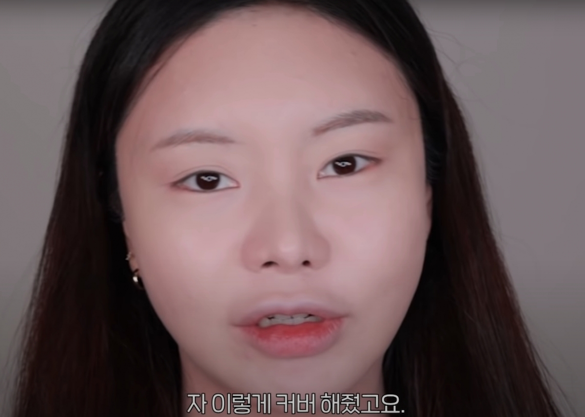 上2層粉底的效果