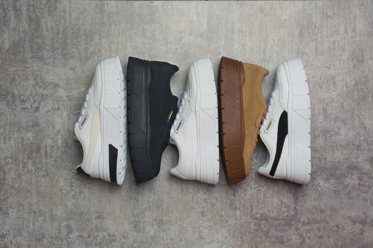 PUMA Mayze Stack鋸齒厚底鞋,成女生顯瘦修長美腿的心機秘訣,小個子女生瞬間增高5cm不是夢!