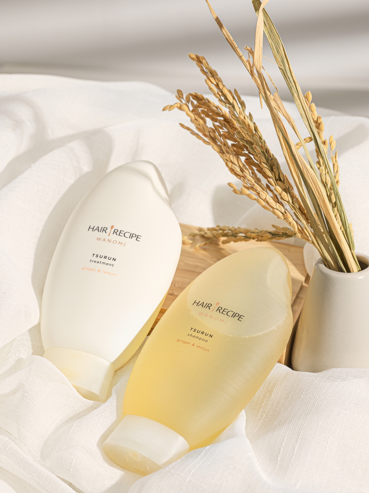 推出首年已橫掃14冠日本美妝大賞的Hair Recipe純米瓶養髮系列