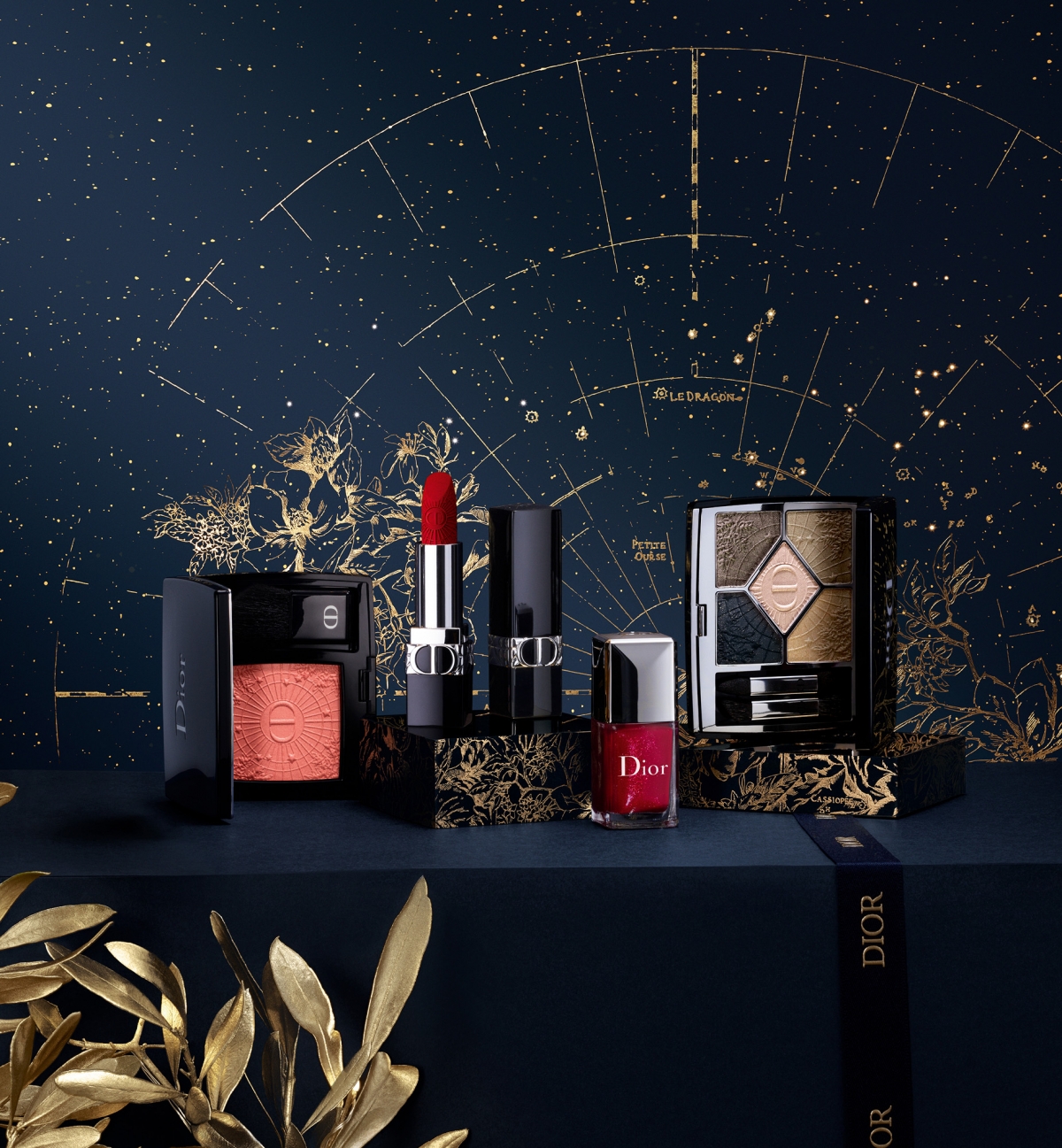 Dior 2022節日彩妝系列。