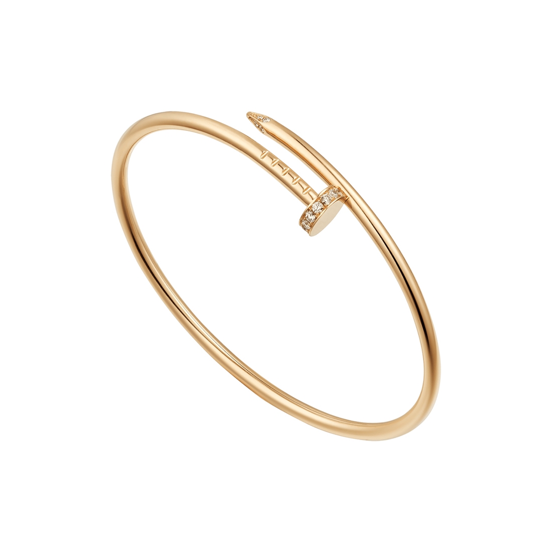 JUSTE UN CLOU 手鐲 (小型款,18K黃金,鑽石) HK$37,200