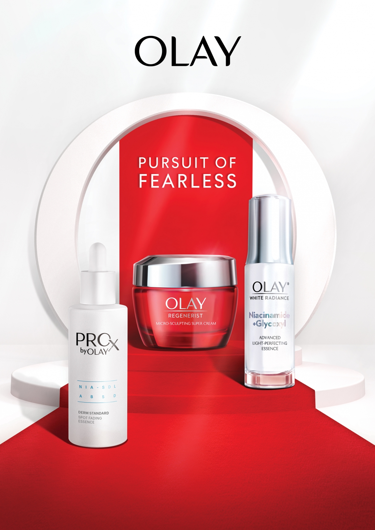 OLAY 3大口碑滿分No.1皇牌產品 — Super Cream、PROX by OLAY抗氧淡斑精華及抗糖精華