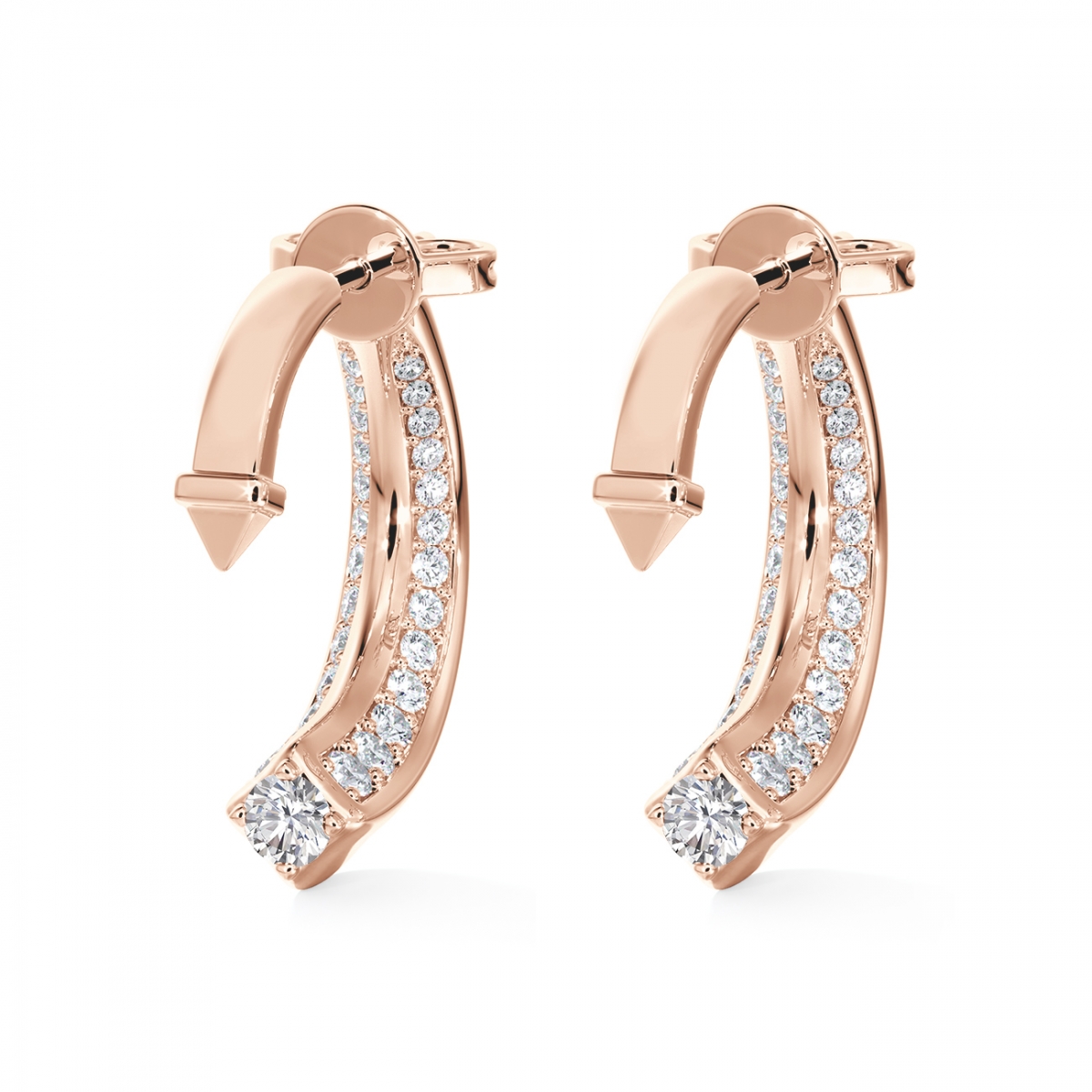 Forevermark Avaanti 18K 玫瑰金鑽石耳環 HK$23,800 起