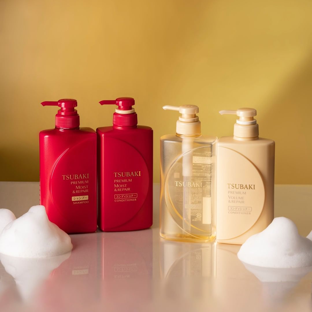 山茶花極致水潤修護系列及山茶花極致豐盈修護系列