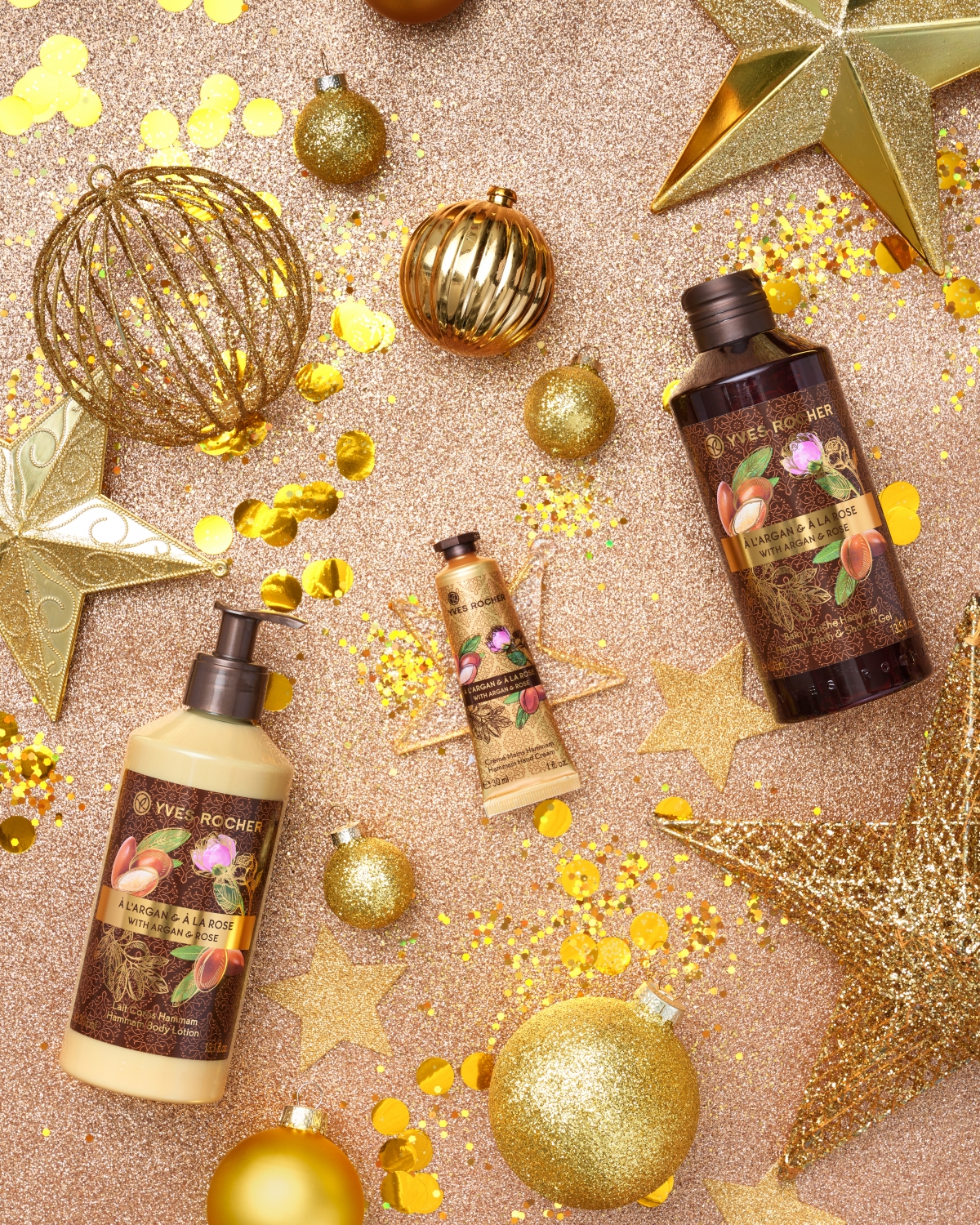 摩洛哥堅果玫瑰身體潤膚套裝