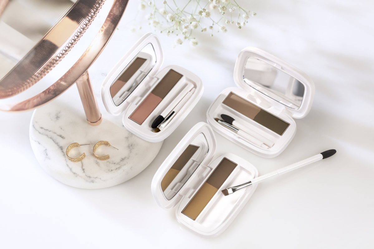 自然柔和眉彩餅（全3色：MB棕、DB深棕、PB紅棕）