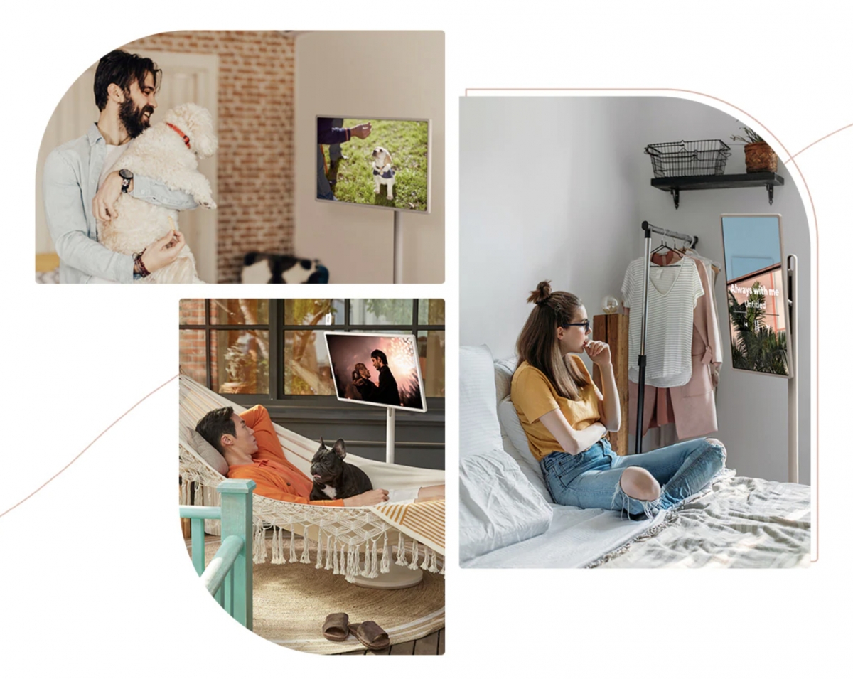 無線方式使用StanbyME，並按需要將佢放喺任何地方，慳位方便同多用途！