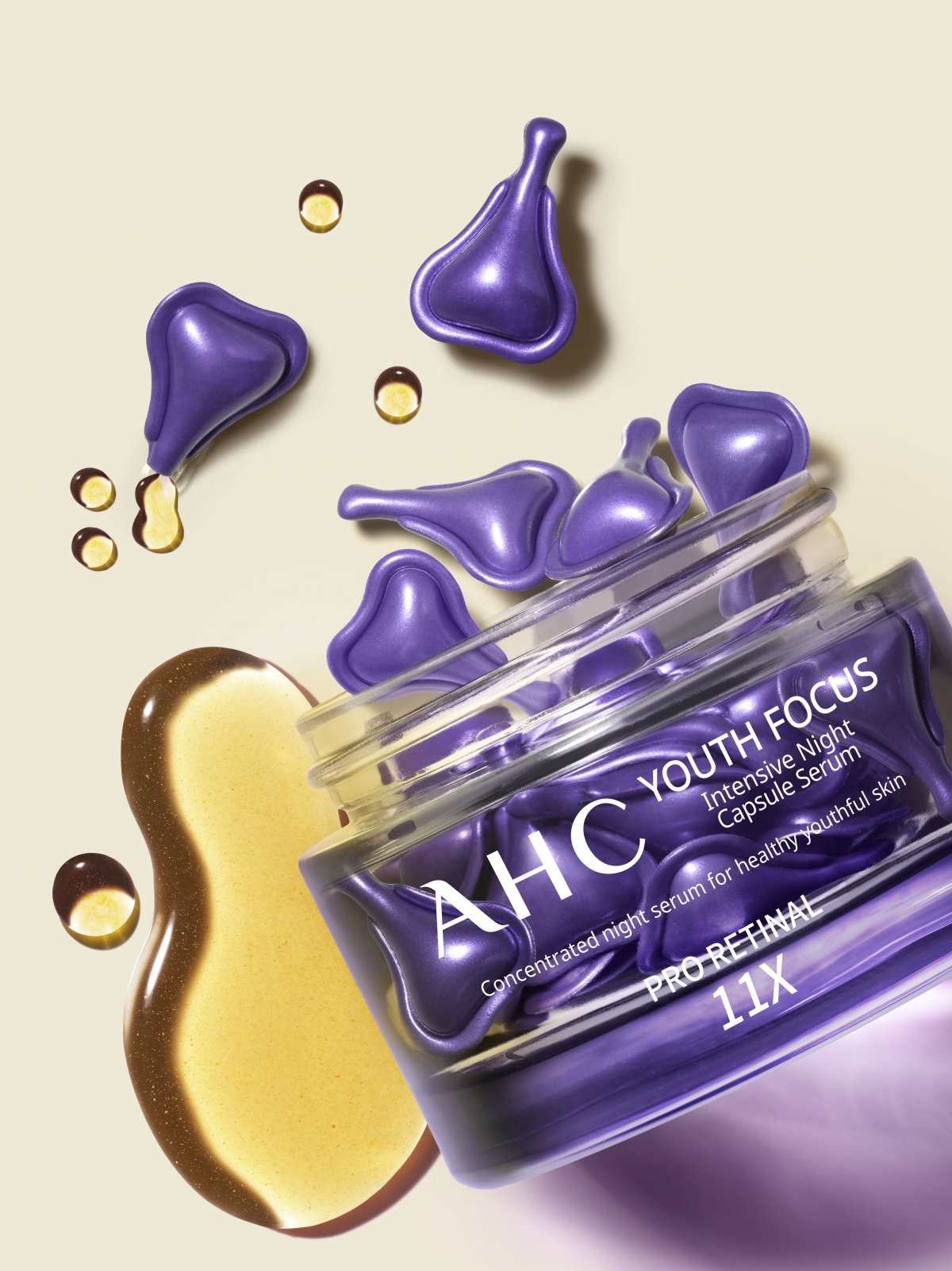 AHC PRO Retinal小紫彈 - 逆齡膠囊(HK$349/30粒)