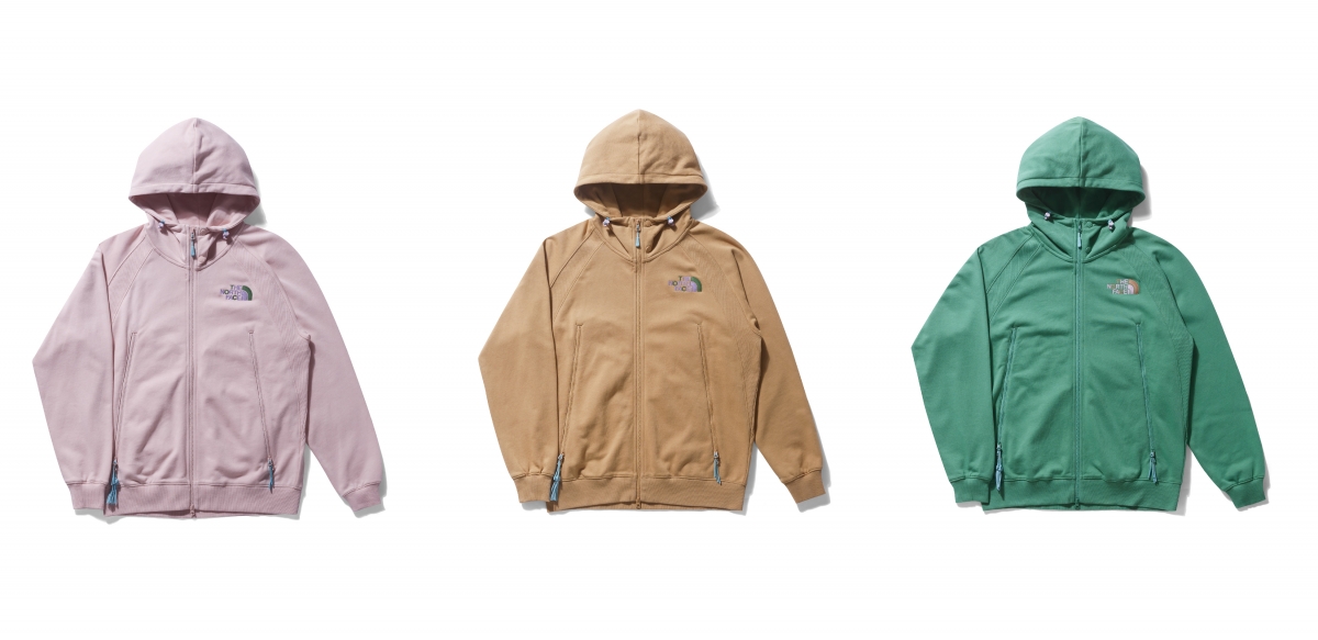TNF X CLOT FULL ZIP HOODIE (成人HK$1,490|小童HK$890)