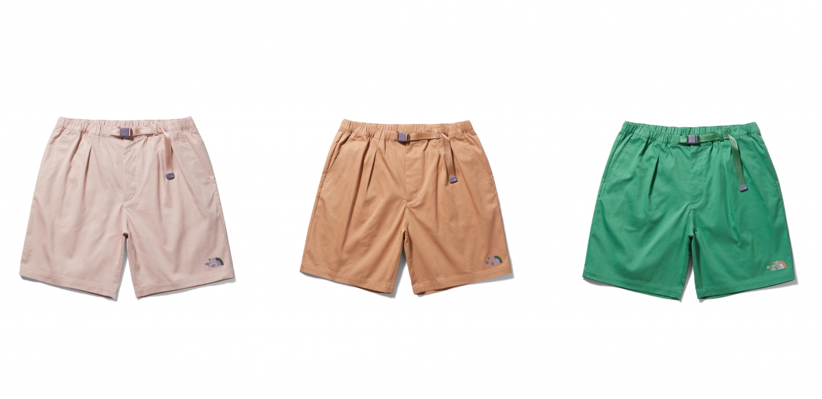 TNF X CLOT WOVEN SHORTS (成人HK$1,290|小童HK$790)