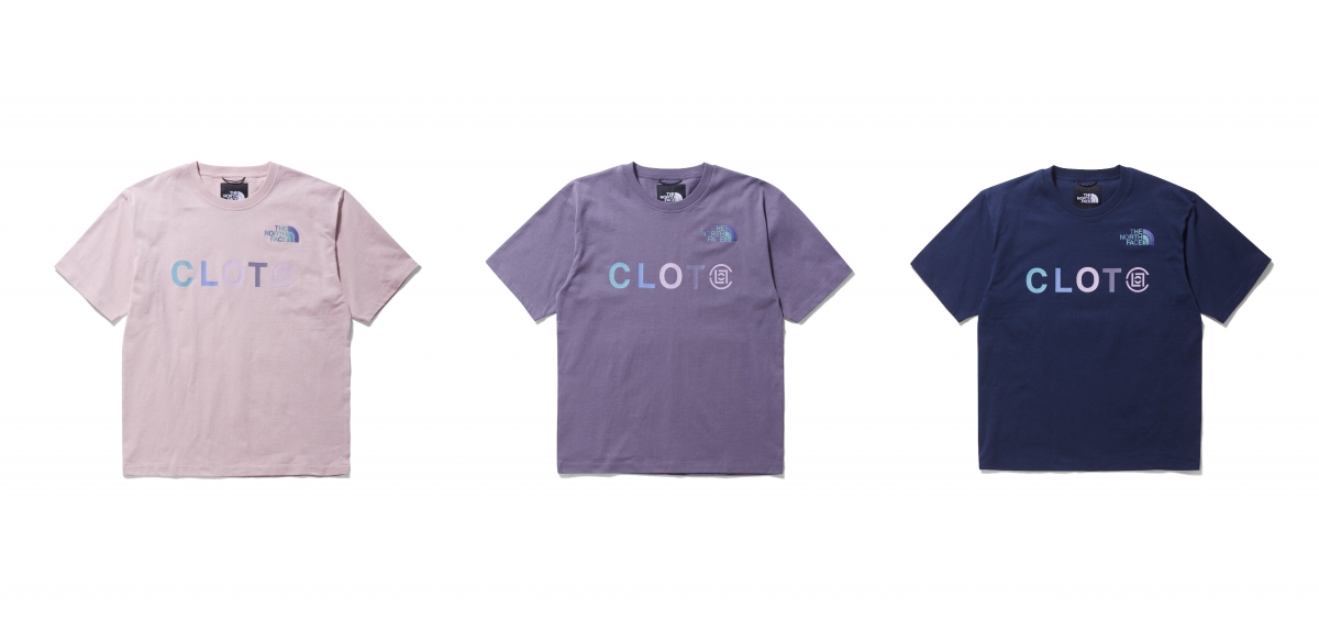 TNF X CLOT LOGO TEE(成人HK$690|小童HK$490)