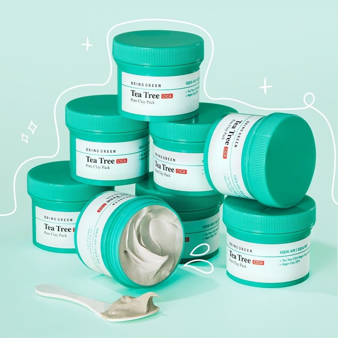 BRING GREEN茶樹淨緻毛孔控油泥膜