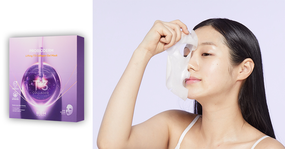 BOH益生菌膠原再生緊緻面膜