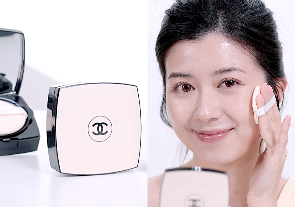 全新水滴形粉撲尖啄位置特別照顧到鼻翼、嘴角和眼周的肌膚,是女生隨身帶備的補妝好物!