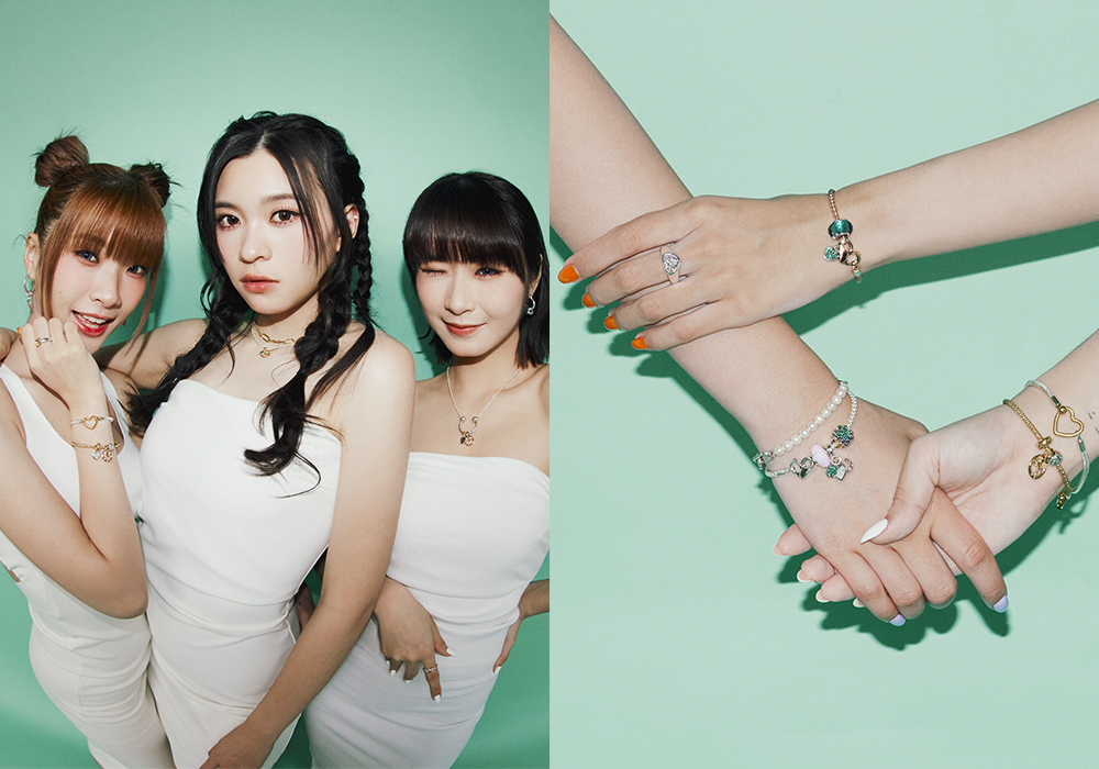 阿蛋、阿妹及Elka演繹最新Pandora Moments友誼與12星座主題系列,爆發友誼力量!