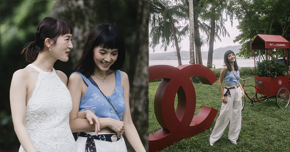 早前Evelyn及Anjaylie一同展開山茶花之旅。