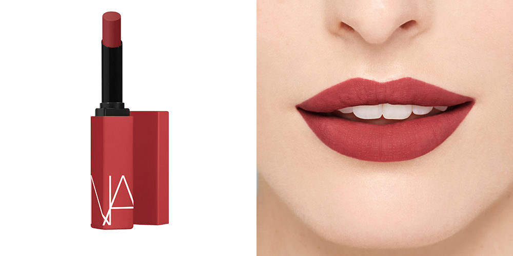 NARS玩魅啞緻唇膏136 GET LUCKY（柔和的酒紅）