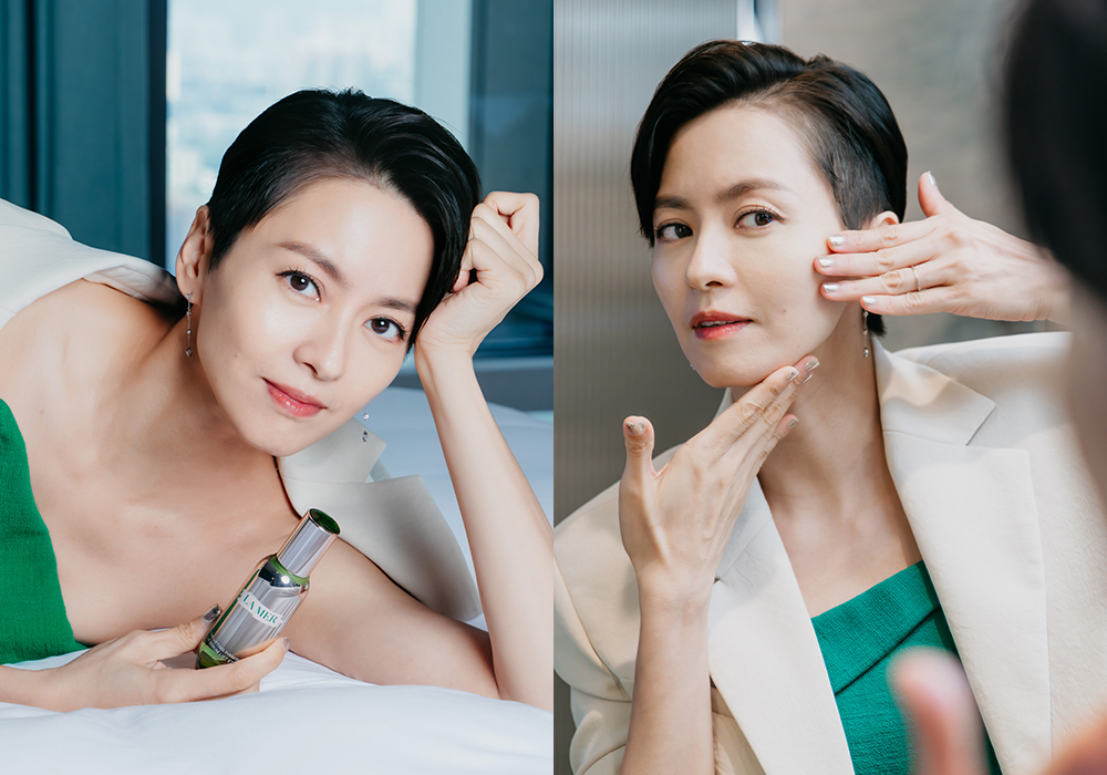 Gigi 連續用了 La Mer 全新 The New Lifting Firming Serum 提升緊緻精華 1 個星期,表示的確看得見肌膚更緊緻,整體輪廓線條明顯提升,上鏡都更 Sharp,絕對值得投資。