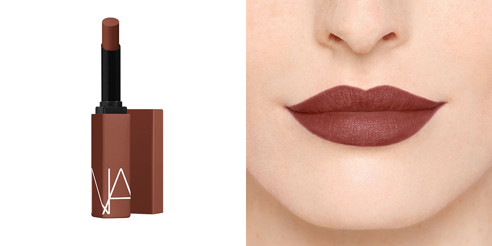 NARS玩魅啞緻唇膏105 NO SATISFACTION（深赤褐色）