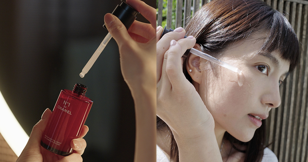  以高濃度紅色山茶花萃取預防細胞活力流失。