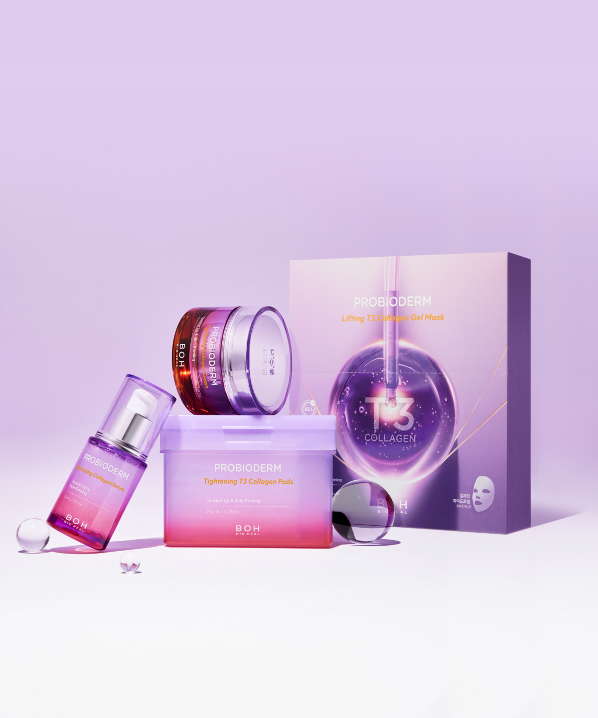 原來嬰兒肌膚中蘊含大量的T3膠原,只是隨年齡增長大量流失。