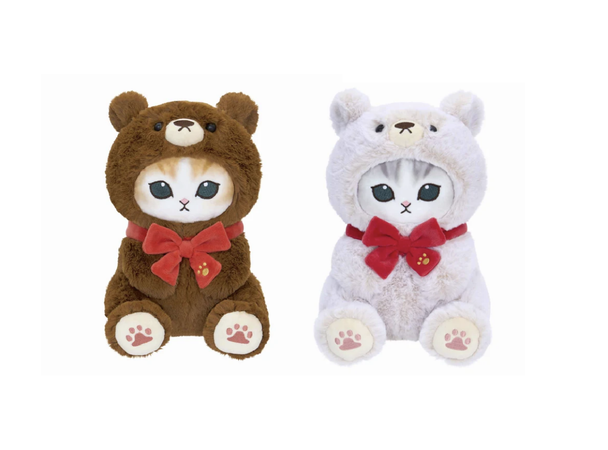 Mofusand展 テディベアにゃん ぬいぐるみ ¥2,970