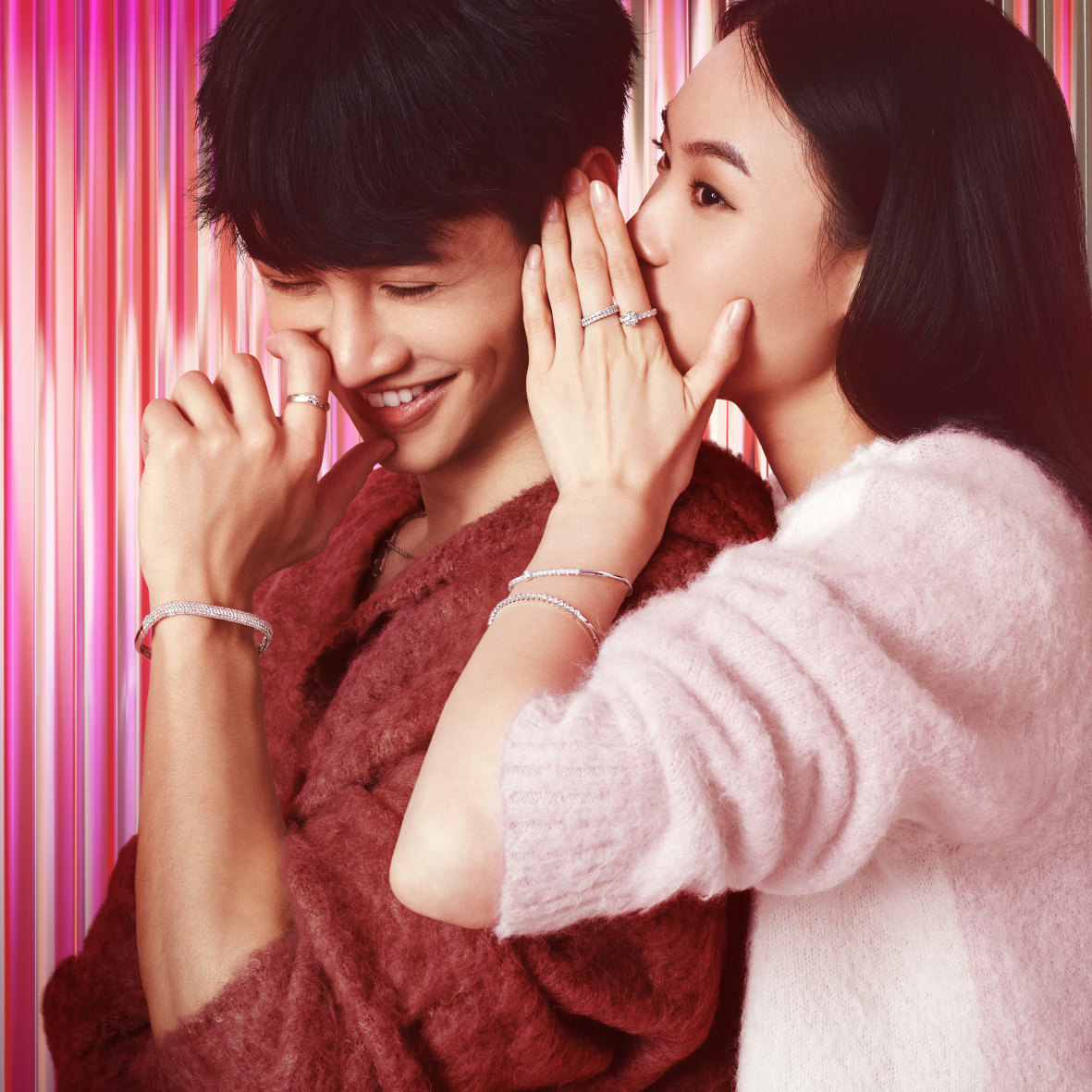 愛情的不同時期都擁有著不同的美好!曖昧期後的告白是甜絲絲的。