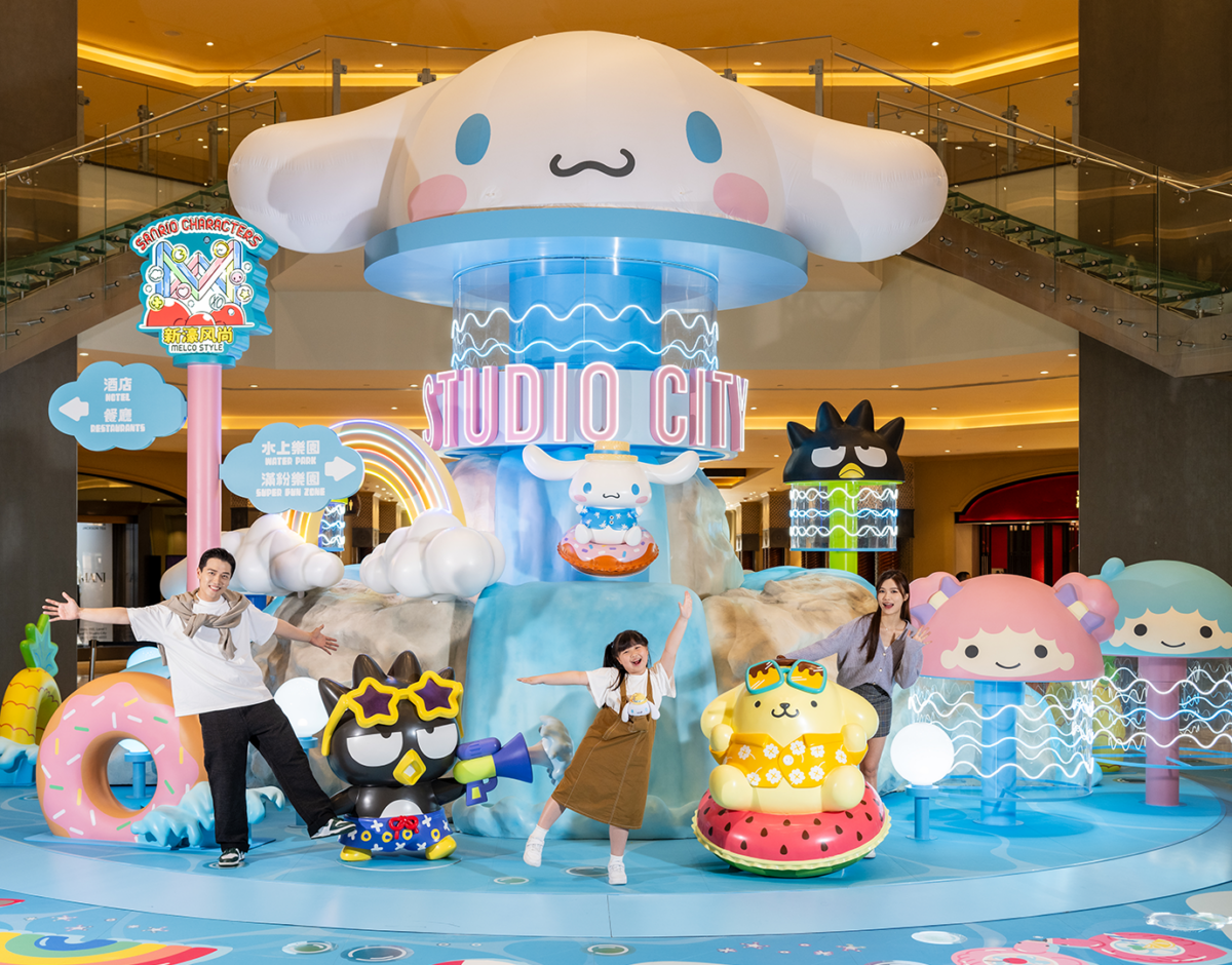 想感受夏日涼快感？一於與Sanrio characters投入夏日水上派對大玩特玩！
