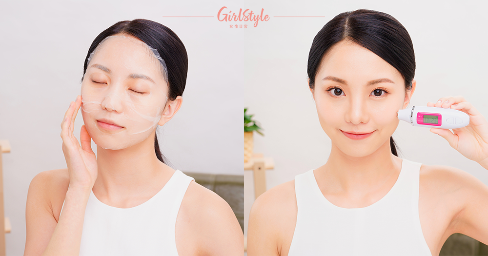 面膜剪裁貼面舒適,用後水分大躍進,明顯變得水潤,缺水、乾紋不見了。