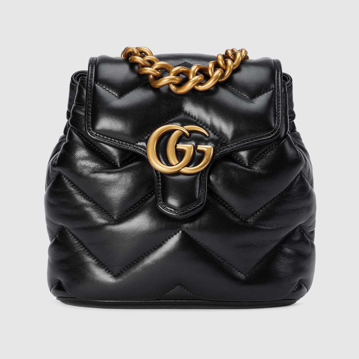 名牌背囊推介:Gucci GG MARMONT絎縫背包(HK$ 25000)