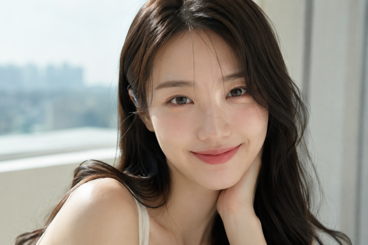 偽素顏妝以輕薄底妝、局部遮瑕、自然眉眼及柔和唇頰色,打造清透自然好氣色。