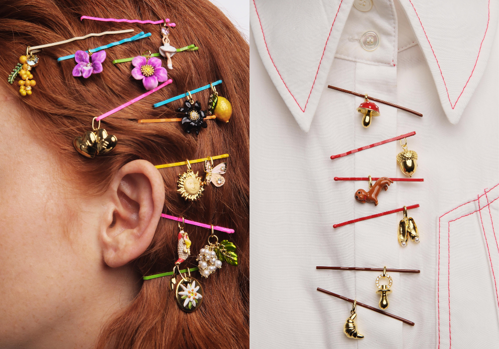 發揮創意！Les Néréides全新吊墜系列能有很多意想不到的佩戴方法。