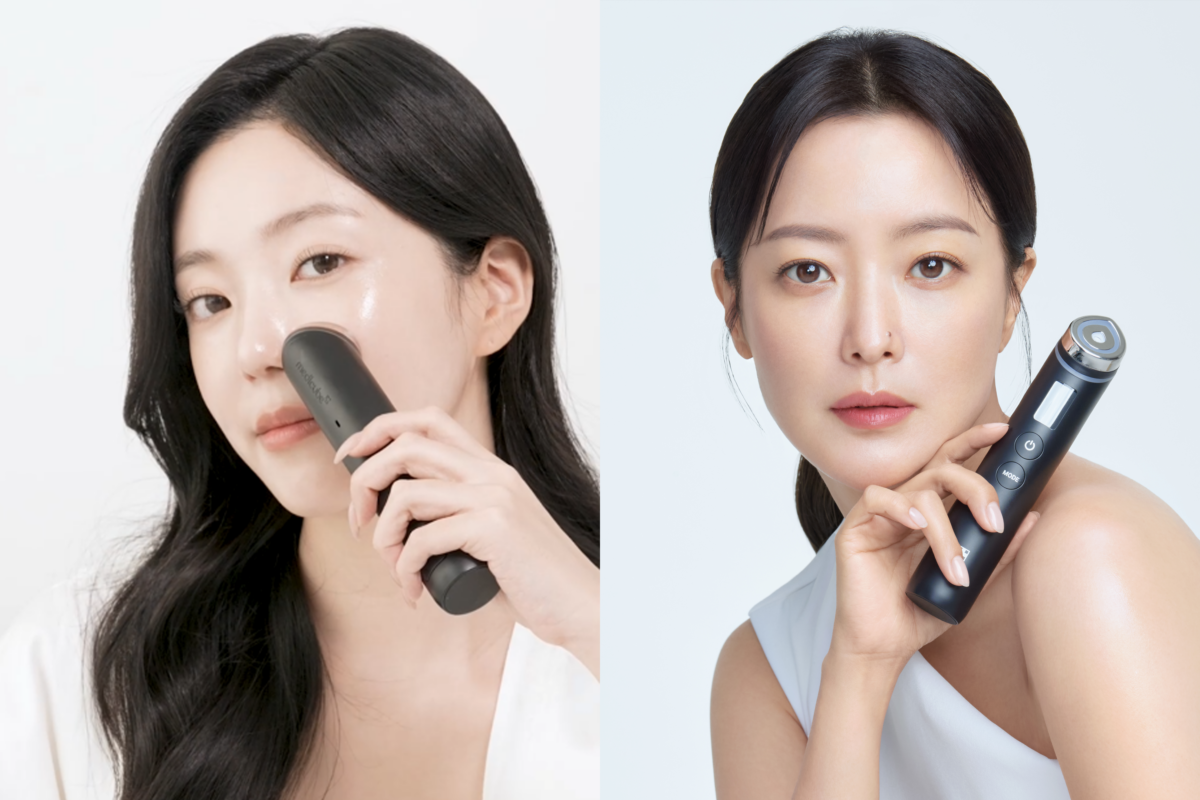 《單身即地獄3》成員尹廈情（左）及韓國元祖女神金喜善（右）都是Age-R Booster Pro的忠實用家。