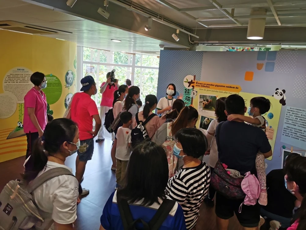 展覽和活動可讓一家大小認識熊貓的生活