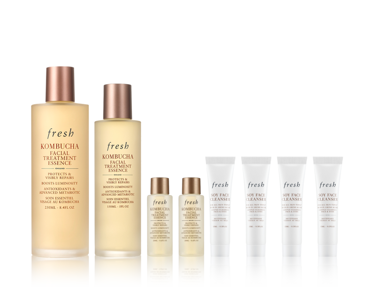 fresh紅茶酵素抗氧精華水套裝