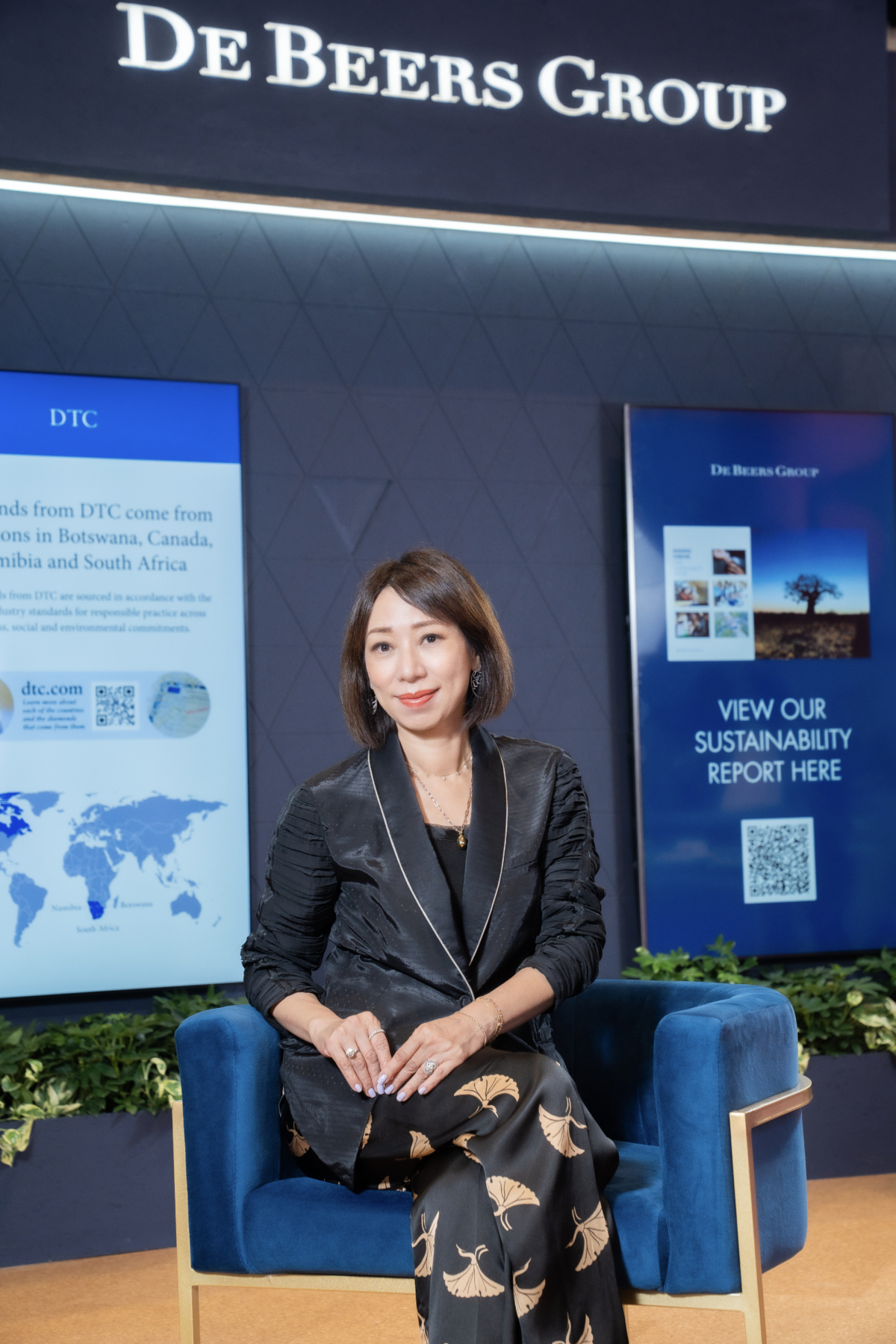 天然鑽石亞太區公關總監Loletta Lai。 