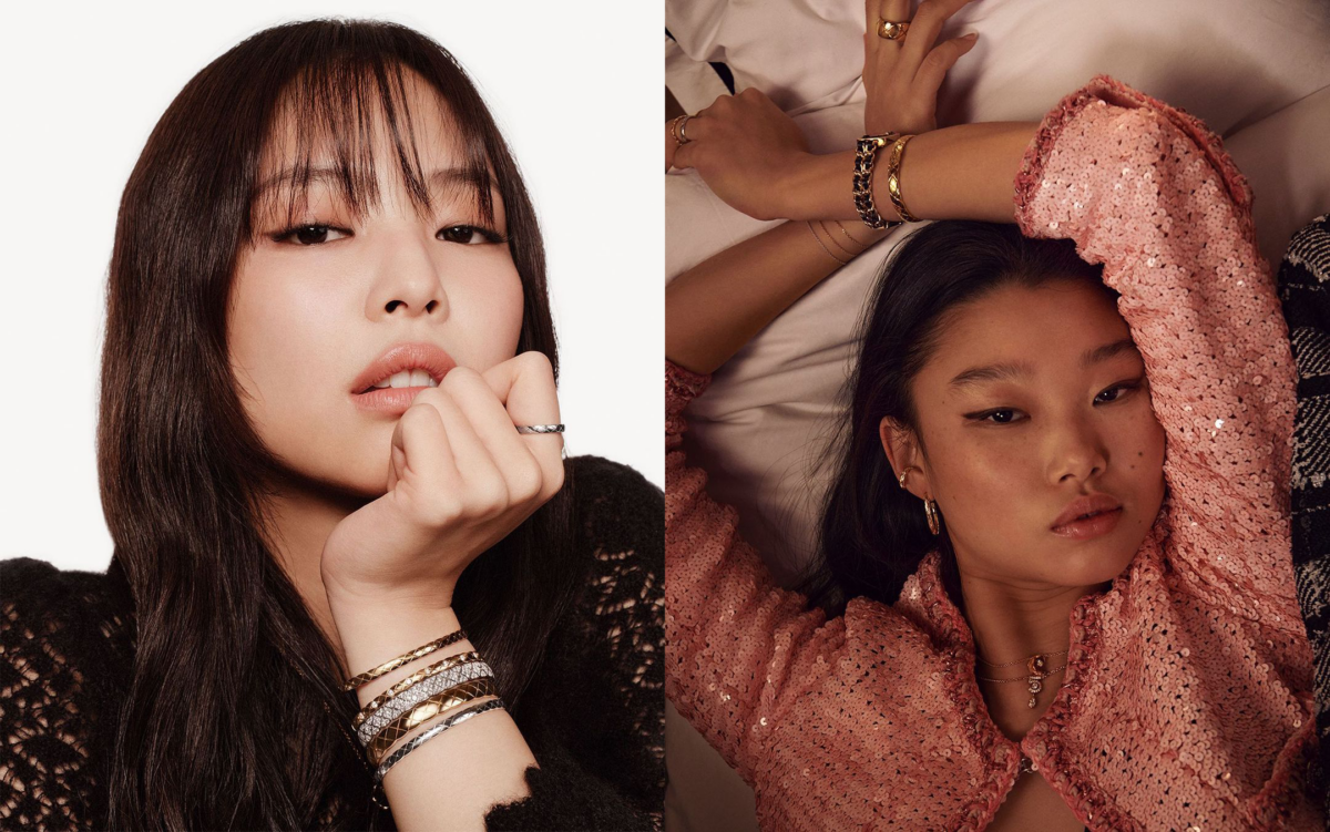 Gen Z時尚Icons：JENNIE與新生代超模尹永裴用CHANEL PREMIÈRE腕錶與CHANEL COCO CRUSH珠寶，展現各自獨特的風格。
