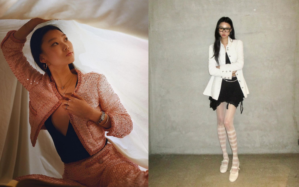 尹永裴同樣造型多變，善於運用混搭營造個人風格。