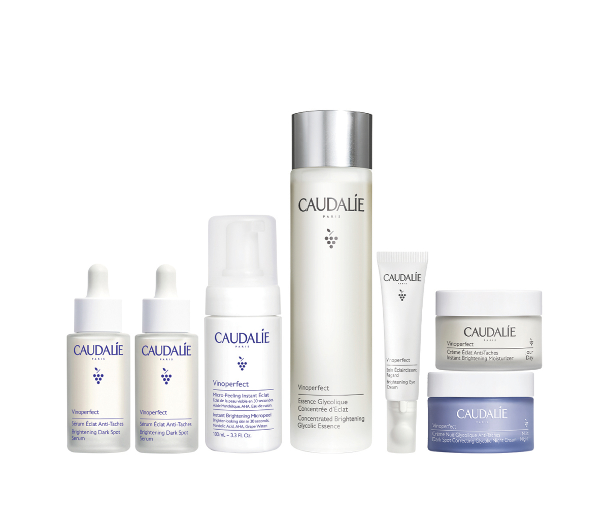 Caudalie葡萄美白增量倍效套裝