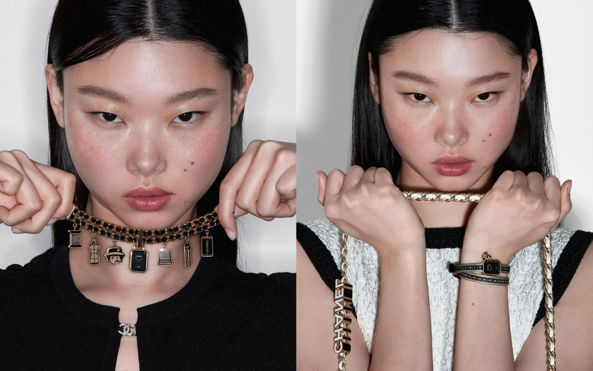 超模尹永裴私底下的可愛性格，與PREMIÈRE CHARMS COUTURE及PREMIÈRE RIBBON COUTURE俏皮感十分相襯。