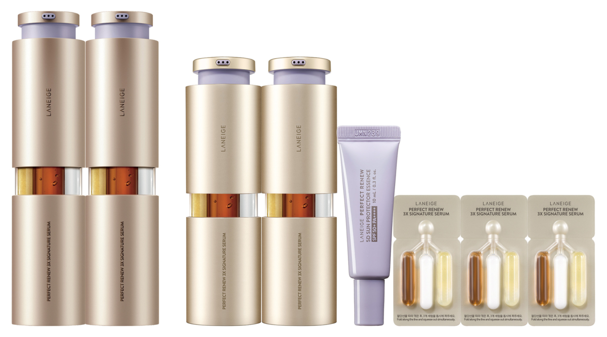 LANEIGE黃金3管精華2件套裝